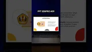 Jasa pembuatan PPT  #pptsempro #powerpointanimation #pptskripsi #powerpointmorph #jokippt