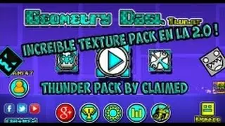 Textura pack thunder geometry dash thunder!!!!!