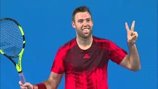 Jack Sock vs Donald Young 1/2 FULL MATCH DELRAY BEACH OPEN 2017
