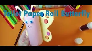 How to make a paper butterfly | Simple paper butterfly | DIY origami butterfly