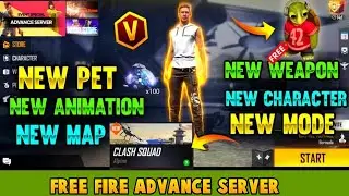 Finally I Got Free Fire Advance Server Access | New Pet , New Character 10000 Diamonds