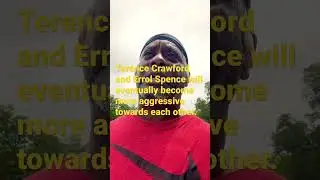 Wow!  Boxing fans mad that Spence and Crawford aren&rsquo;t being ignorant towards each other.