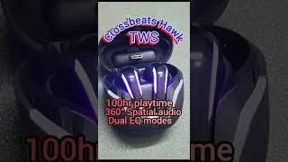 Gaming and music beast! Crossbeats Hawk TWS #techreview #noisecancellingearbuds