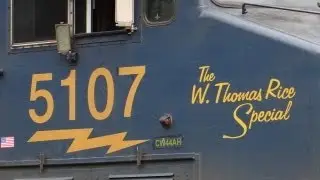 CSX Q249 Meets the W. Thomas Rice Special
