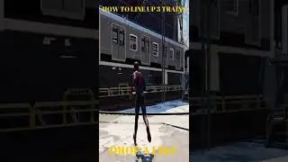 HOW TO LINE UP 3 TRAINS || MARVEL&rsquo;S SPIDER-MAN: MILES MORALES || AP TROPHY