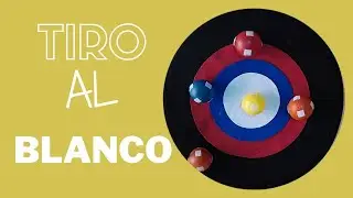 cómo hacer un tiro al blanco 🏹 de fieltro/ juego 🎯
