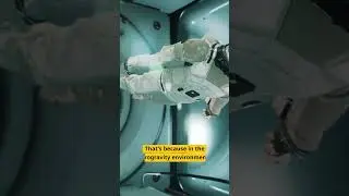 How Astronauts Stay Fit in Microgravity  #shorts