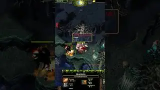 DOTA УРОВЕНЬ 1: SF против PUDGE (ПЕРВАЯ КРОВЬ)