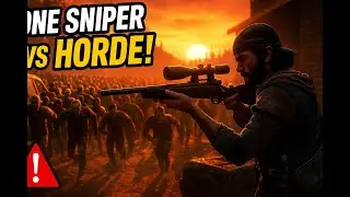 Cleared a Horde with ONE Sniper Rifle | Days Gone Stealth Kill! #sniper #stealthgameplay #daysgone