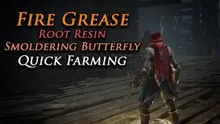 Quick Farming Root Resin and Smoldering Butterfly - Elden Ring