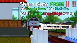 Share Rute Jombang - Mojokerto || Trainz Simulator Android || TSA