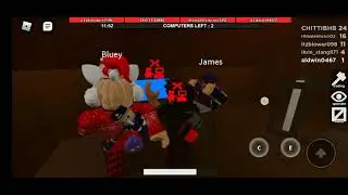 playing with my brother