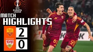 Рома - Штутгарт | 2-0 | Обзор матча | Лига Европы УЕФА 2025/26 | Рома Штутгарт