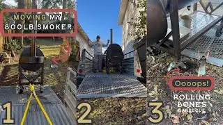 Moving 800lb Smoker | Mill Scale 94