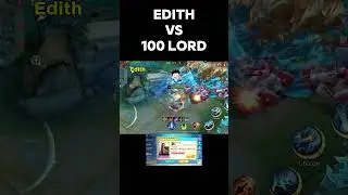 Edith thunder belt 9999 stack 💀🔥 #MLBBFriendFest #MLBBSORA #MLBBCreator
