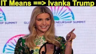 IT Means IVANKA TRUMP Says Telangana IT Minister KTR | India Global Entrepreneurship Summit 2017