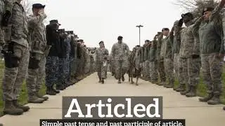 How Does Articled Look? | How to Say Articled in English? | What is Articled?