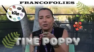 K&Eacute;L KOUL&Eacute;R - TINE POPPY AUX FRANCOFOLIES DE LA R&Eacute;UNION (Son album POP KABAR, blind test p&eacute;i)