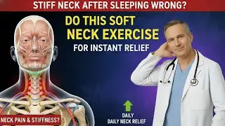 Stiff Neck Relief: This Gentle Soft Movement Melts Neck Pain Instantly | Easy Neck Reset at Home