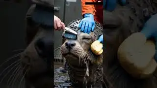 Seal's Relief! Millions of Barnacles Removed in Satisfying Rescue 🌊✨