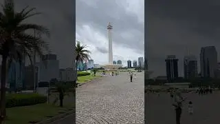National Monument Jakarta Indonesia 🇮🇩 #travel #dubai #nature #touristattraction #traveling