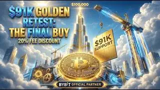 Golden Retest | Bitcoin Ready for $100K Breakout? #Bybit Referral Code