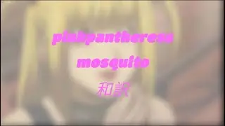 【和訳】　pinkpantheress mosquito ピンクパンサレス　モスキート