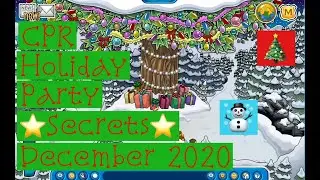 CPR Holiday Party Secrets December 2020 | Club Penguin Rewritten