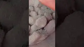 #satisfying #sandmentcrushing #sandcement #shortvideo #clay #dusty #crushing #relax #asmr #sand