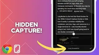 How to Take Long Screenshots in Chrome on Android (Built‑In Tool)