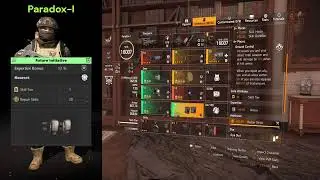 Division 2  Paradox-I Future Initiative & The Setup Healer Template Build