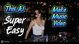 Super Easy: Create DJ Music Videos with Cremi.AI! | New A.I Make Music Video