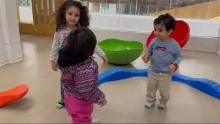 WE WALK 40 MINUTES FROM OUR HOME TO CALGARY CENTRAL LIBRARY | BABYSNOW MEETS NEW FRIENDS
