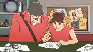 Drawing Heat - TF2 Animation