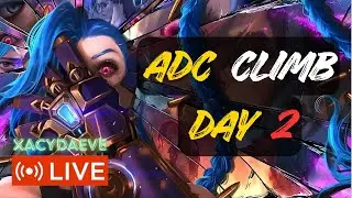 League of Legends | NEW SEASON! | ADC Climb EUW SoloQ | Day 2 🔴