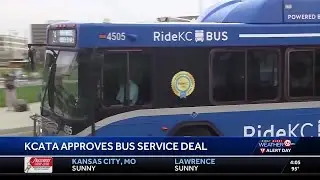Kansas City bus service continuing after KCATA contract approval