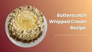 Butterscotch Whipped Cream recipe 