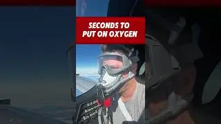 Rapid Decompression. Smooth & Fast to get oxygen to the pilot. #pilot #avgeek #flying #flight #plane
