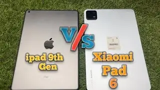 Xiaomi  Pad 6 vs ipad 9th Gen comparison Design first look .
