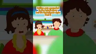 Caillou gets grounded in the actual show but it's GoAnimate style PART TWO #goanimate #caillou #meme