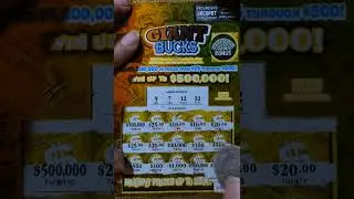 Illinois Lottery Giant Bucks $5 (3/4)