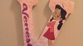 Sublimation wood letter