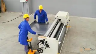 MRM-S initial pinch plate roller   #pinchroller #plateroller   #platebendingroll