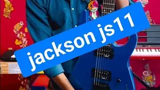 jackson js11 electric Guitar UNBOXING and SOUND Check (Hindi)