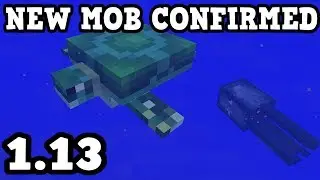Minecraft 1.13 / 1.14 TURTLES CONFIRMED! NEW MOB