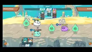 Axie Infinity! Doble Lam, Double Anemone Aqua, Hare Bird Arena                      Gameplay