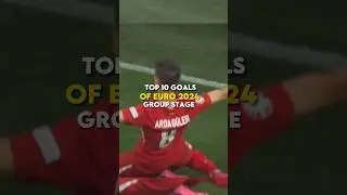 Top 10 Goals Of Euro 2024 Group Stage #shorts #football #fyp