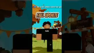 Fall Update and New Code ! 🍁 #growagarden #grow #garden #roblox #game #games #powblo #update
