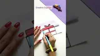 Women's Day Surprise Card | Women's Day Gift Ideas #shorts #viral #trending #ytshorts #womensday