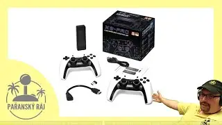 Unboxing a gameplay test bezdr&aacute;tov&eacute; HDMI Retro konzole HDMI Game Stick X9 Pro V2 4K | 4K60 AV1